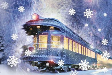 «Рождественский поезд» с новогодним представлением прибывает в Грязи